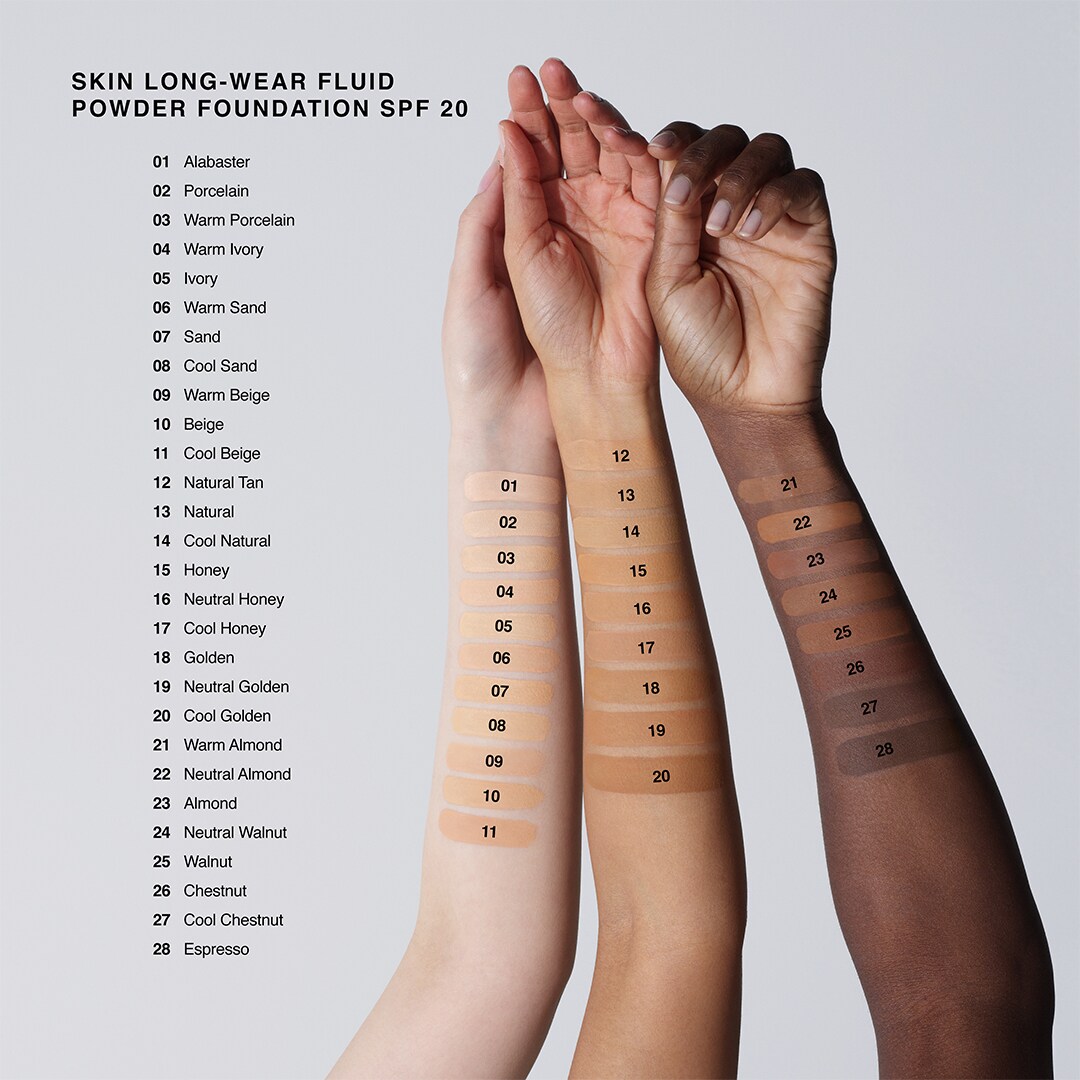 Skin LongWear Fluid Powder Foundation SPF 20 Bobbi Brown Mexico